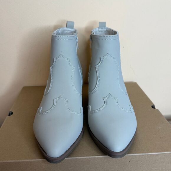 Sugar auburn western-style ankle boots stone color size 7.5 shoes booties - Picture 6 of 8